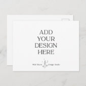 Briefkaart afdrukken | Upload uw eigen ontwerp (Voorkant / Achterkant)