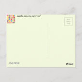 Briefkaart Afdrukken verven (Achterkant)