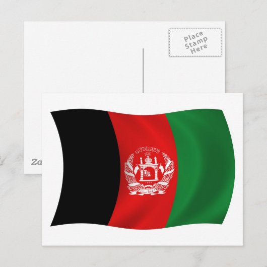 Briefkaart Afghanistan (Voorkant / Achterkant)