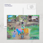 Briefkaart - Afrika (Voorkant / Achterkant)