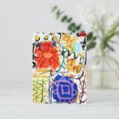 Briefkaart afspelen (Staand voorkant)