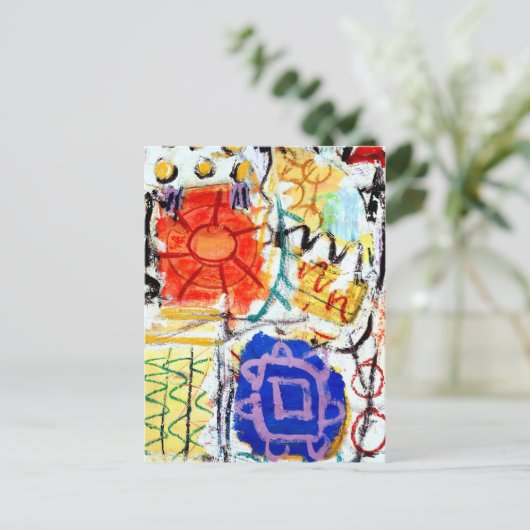 Briefkaart afspelen (Staand voorkant)