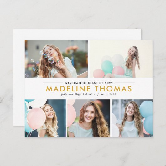 Briefkaart Afstuderen reinigen (Voorkant / Achterkant)