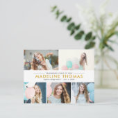 Briefkaart Afstuderen reinigen (Staand voorkant)