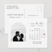 Briefkaart | Agenda sparen de Datum (Voorkant / Achterkant)