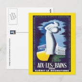 Briefkaart: Aix-les-Bains - Healing Waters Briefkaart (Voorkant / Achterkant)