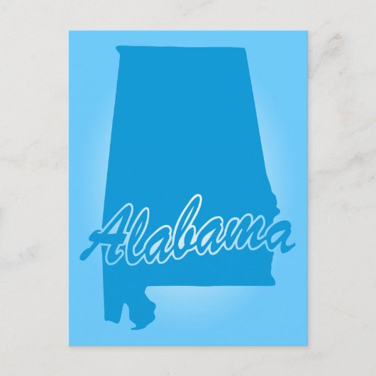 Briefkaart Alabama (Voorkant)