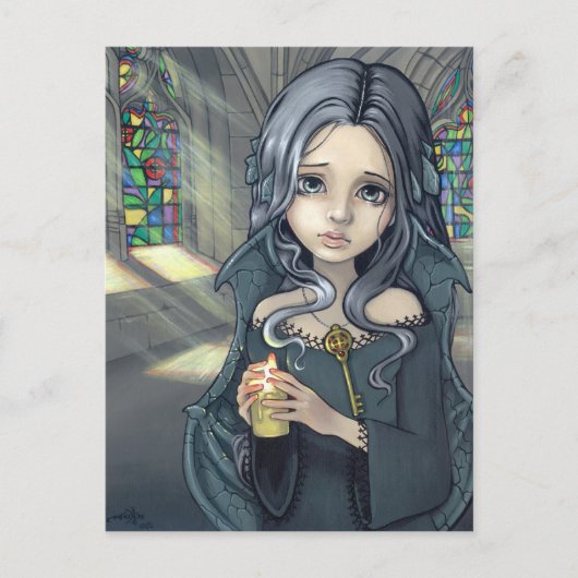 briefkaart "Alannah" (Voorkant)