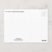 Briefkaart Alaska (Achterkant)