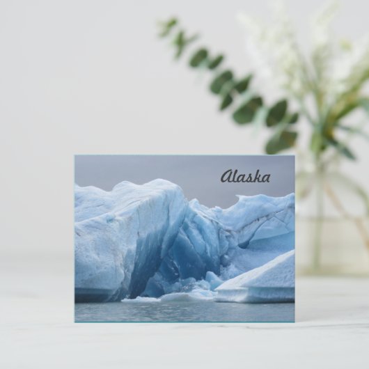 Briefkaart Alaskan Iceberg (Staand voorkant)