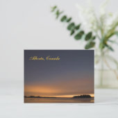 Briefkaart - Alberta, Canada (Staand voorkant)