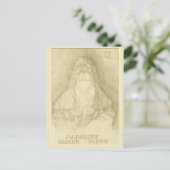 briefkaart "Albrecht Durer Pedro" (Staand voorkant)