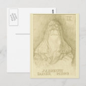 briefkaart "Albrecht Durer Pedro" (Voorkant / Achterkant)