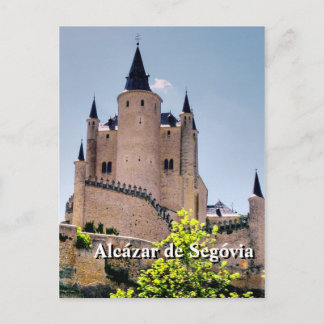 Briefkaart Alcázar de Segovia