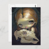 briefkaart "Alchemical Angel I" (Voorkant / Achterkant)