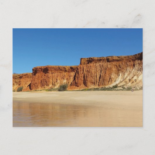 Briefkaart - Algarve Portugal - Praia de falesia (Voorkant)