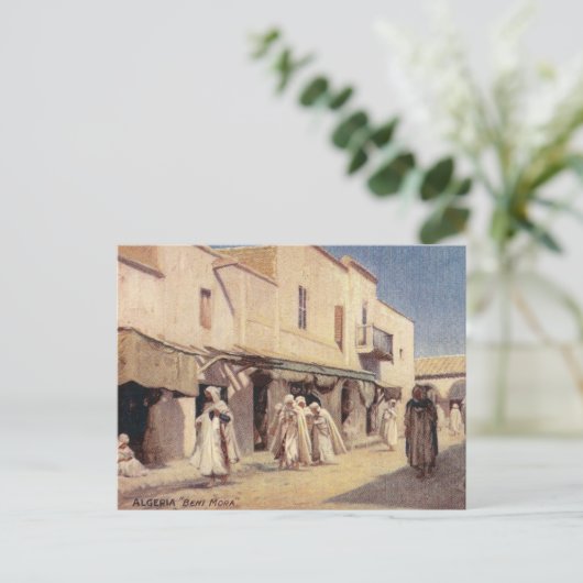 Briefkaart Algerije Beni Mora (Staand voorkant)