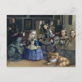 briefkaart "Alice and Las Meninas" (Voorkant)