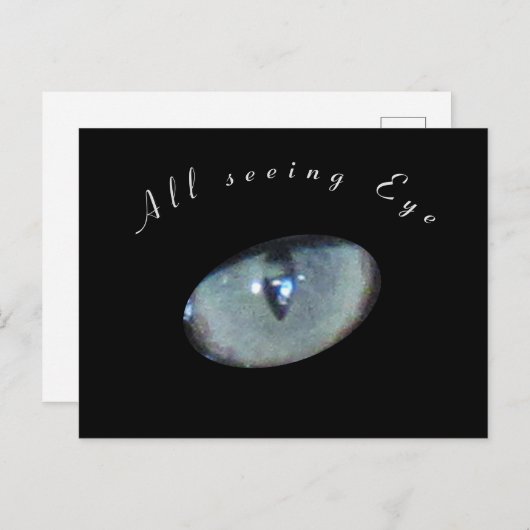 Briefkaart - All Seeing Eye (Voorkant / Achterkant)