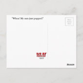 briefkaart "Alle oren" (Achterkant)