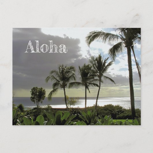 briefkaart "ALOHA VAN MAUI" (Voorkant)