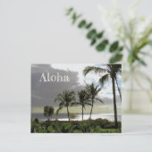 briefkaart "ALOHA VAN MAUI" (Staand voorkant)