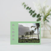 briefkaart "ALOHA VAN MAUI" (Staand voorkant)
