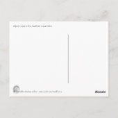 Briefkaart alpiene koeien (Achterkant)