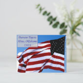 briefkaart, Altus Oklahoma Briefkaart (Staand voorkant)