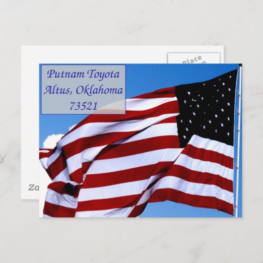 briefkaart, Altus Oklahoma Briefkaart (Voorkant / Achterkant)