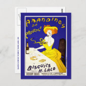 Briefkaart: "Amandines de Provence" door Cappiello Briefkaart (Voorkant / Achterkant)