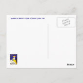 Briefkaart: "Amandines de Provence" door Cappiello Briefkaart (Achterkant)