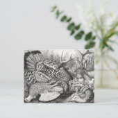 briefkaart "American Forest Game" (Staand voorkant)