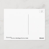 Briefkaart Amerikaanse Bald Eagle (Achterkant)