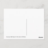 Briefkaart Amerikaanse Bald Eagle (Achterkant)