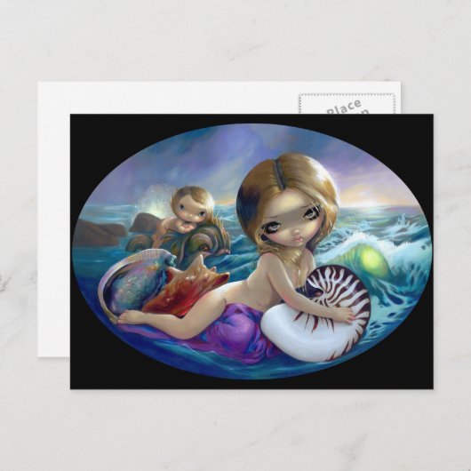 briefkaart "Amphitrite" (Voorkant / Achterkant)