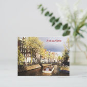 Briefkaart Amsterdam (Staand voorkant)