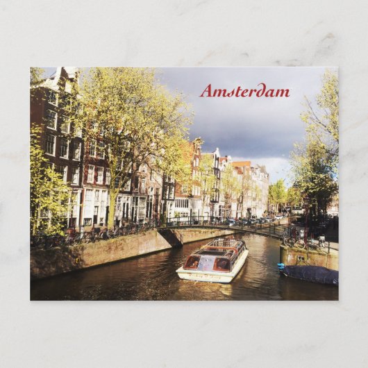 Briefkaart Amsterdam (Voorkant)