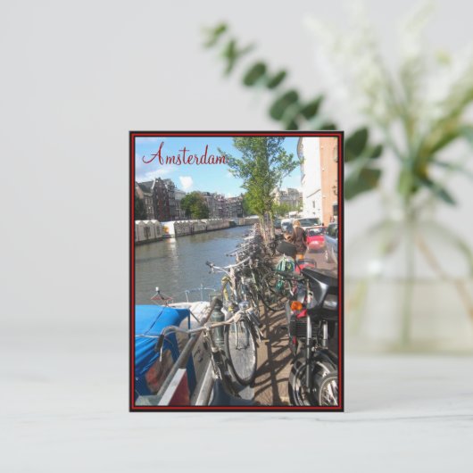 Briefkaart Amsterdam (Staand voorkant)