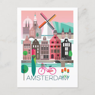 Briefkaart Amsterdam