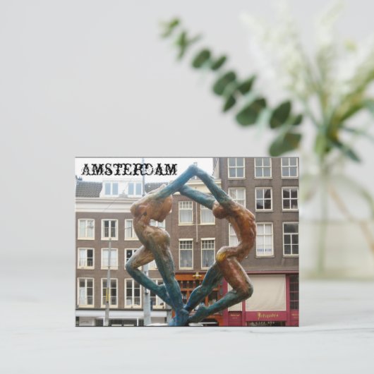 Briefkaart Amsterdam (Staand voorkant)