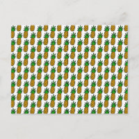  Briefkaart ananas