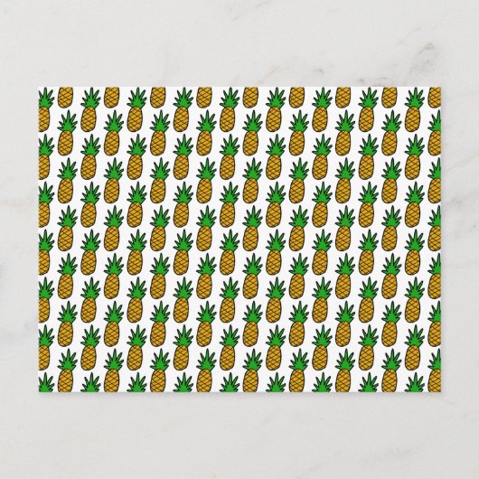  Briefkaart ananas (Voorkant)
