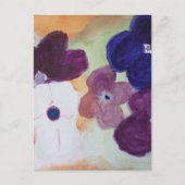 Briefkaart Anemone Spring Flowers (Voorkant)