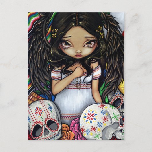 briefkaart "Angel de los Muertos" (Voorkant)