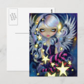 briefkaart "Angel of Starlight" (Voorkant / Achterkant)