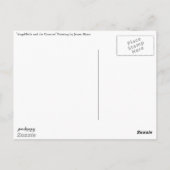 briefkaart "AngelBelle en de Canarische Eilanden"  (Achterkant)