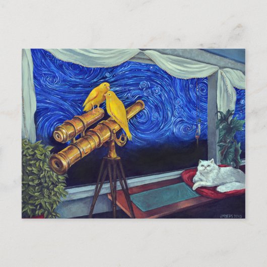 briefkaart "AngelBelle en de Canarische Eilanden"  (Voorkant)