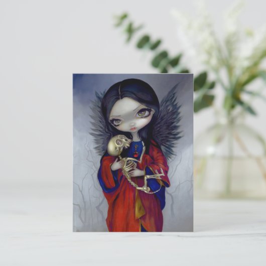 briefkaart "Angelo della Morte" (Staand voorkant)