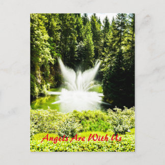 Briefkaart Angels is bij ons